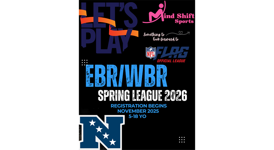 East/West Baton Rouge League registrations start November 2025