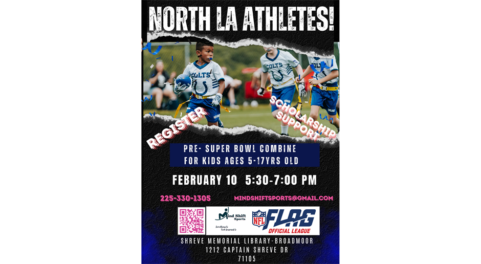 North Louisiana combine rescheduled. Now its post superbowl